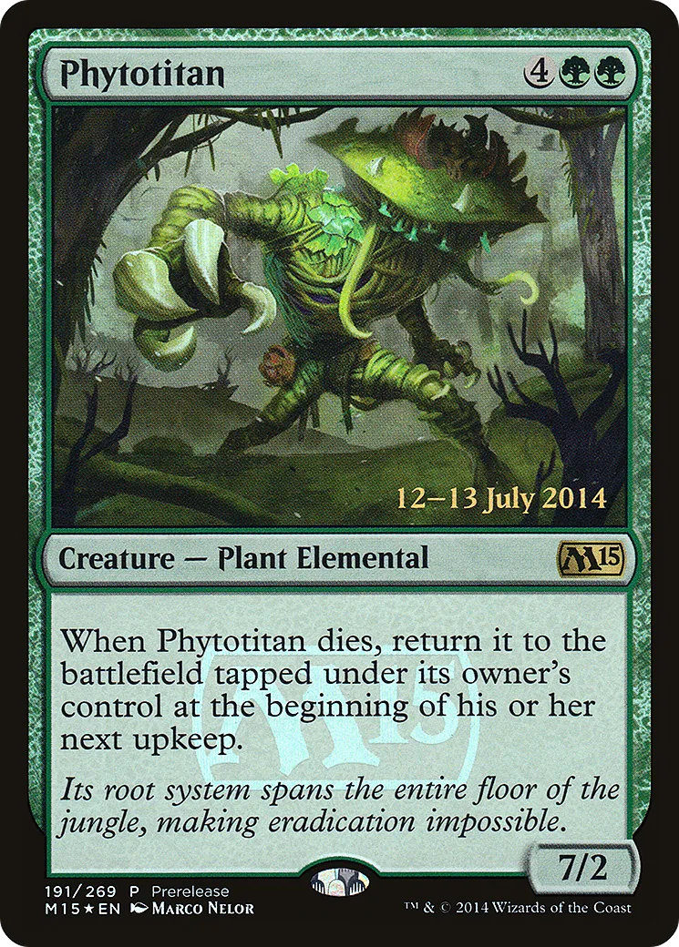 Phytotitan — Magic 2015 Promos — Magic: The Gathering