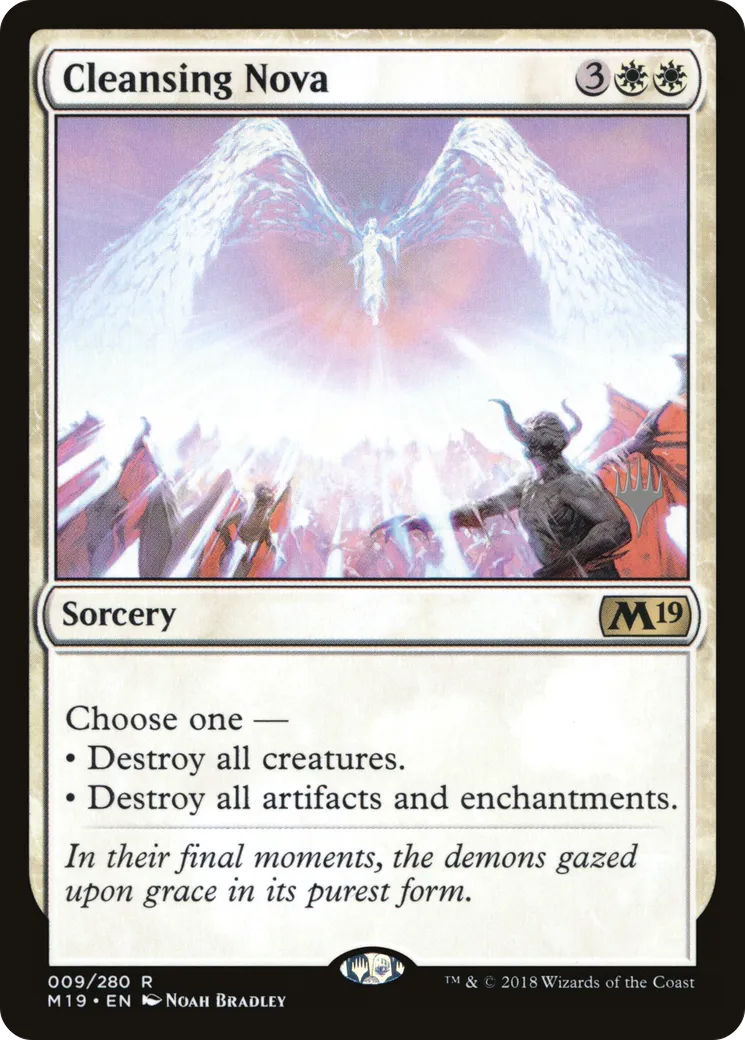 Nova purificatrice — Core Set 2019 Promos — Magic: The Gathering