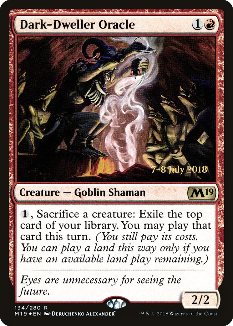 Oracle sciaphile — Core Set 2019 Promos — Magic: The Gathering