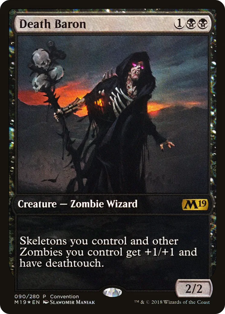 Death Baron — Core Set 2019 Promos — Magic: The Gathering