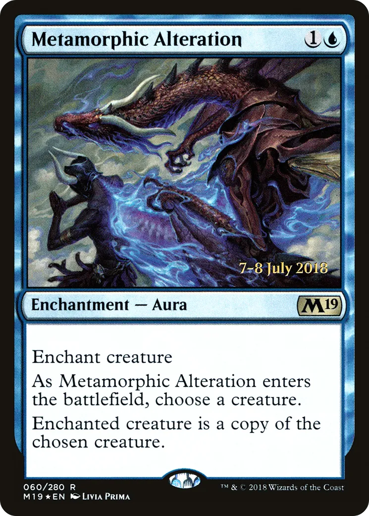 Altération métamorphe — Core Set 2019 Promos — Magic: The Gathering