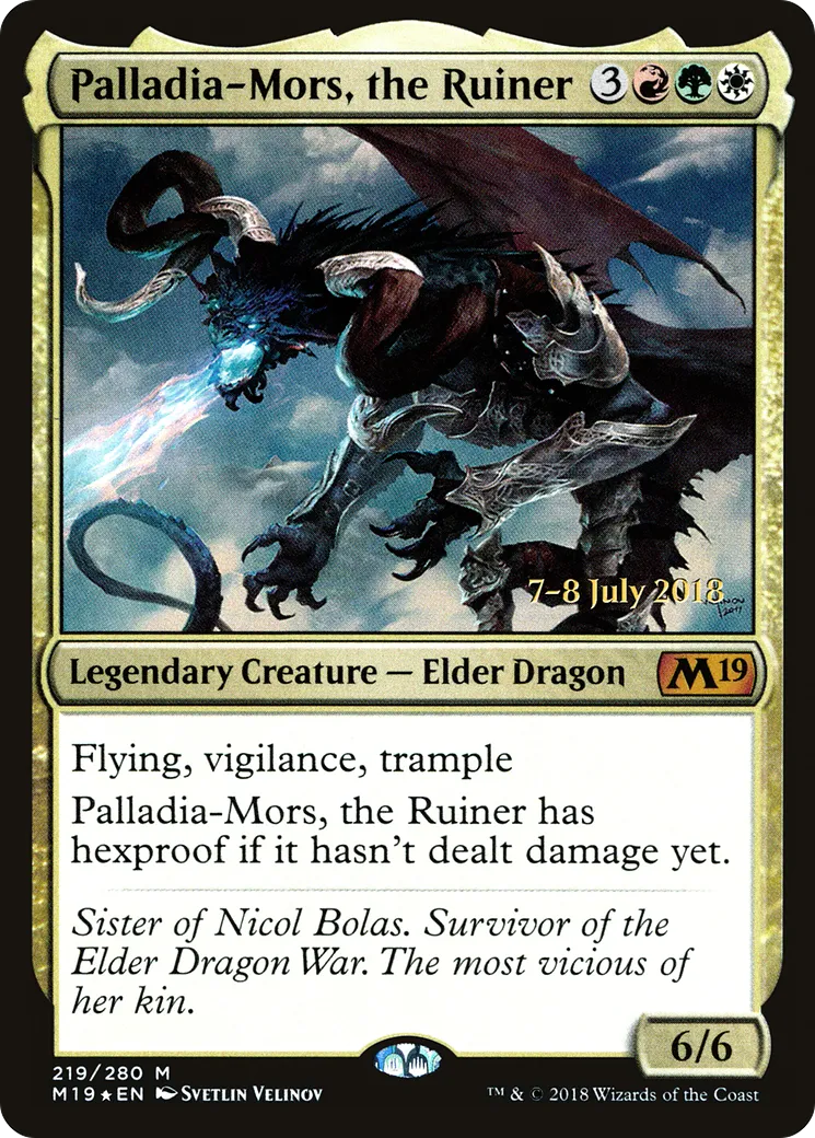 Palladia-Mors, the Ruiner — Core Set 2019 Promos — Magic: The Gathering