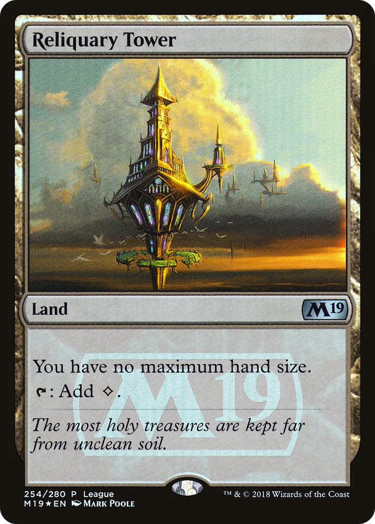 Reliquary Tower — Core Set 2019 Promos — Magic: The Gathering