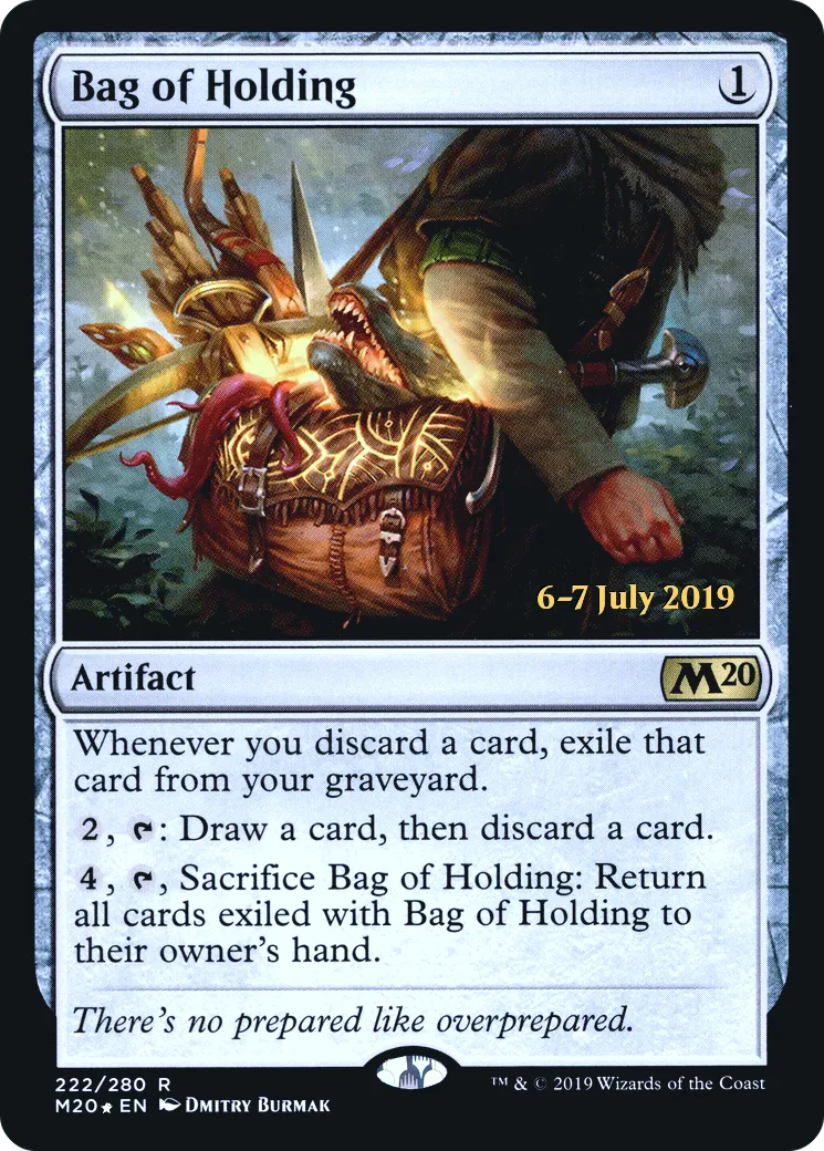 Bag of Holding — Core Set 2020 Promos — Magic: The Gathering