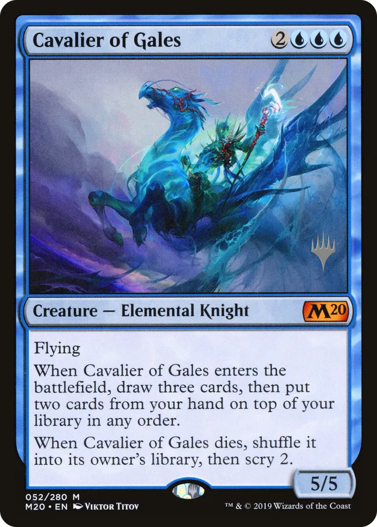 Cavalier of Gales — Core Set 2020 Promos — Magic: The Gathering