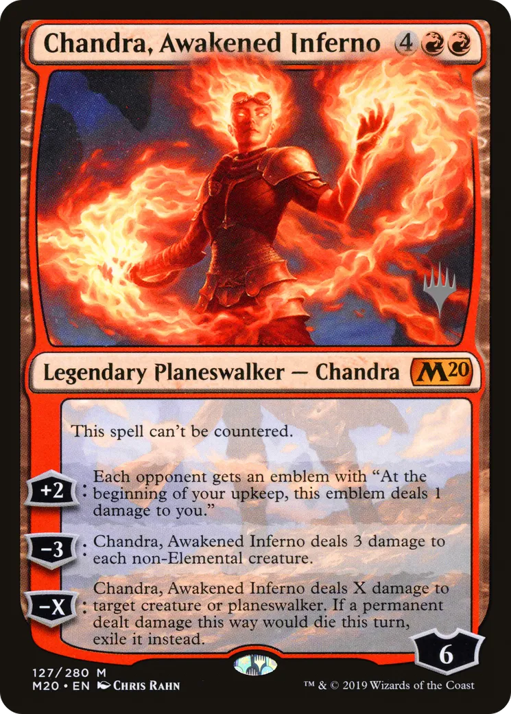 Chandra, Awakened Inferno — Core Set 2020 Promos — Magic: The Gathering