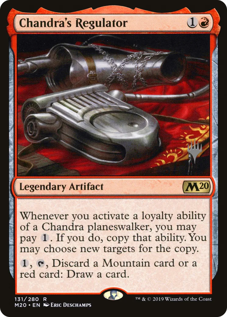Régulateur de Chandra — Core Set 2020 Promos — Magic: The Gathering