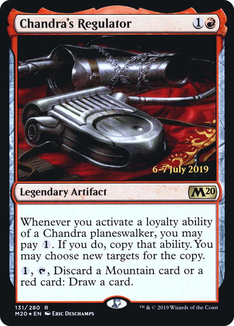 Chandra's Regulator — Core Set 2020 Promos — Magic: The Gathering