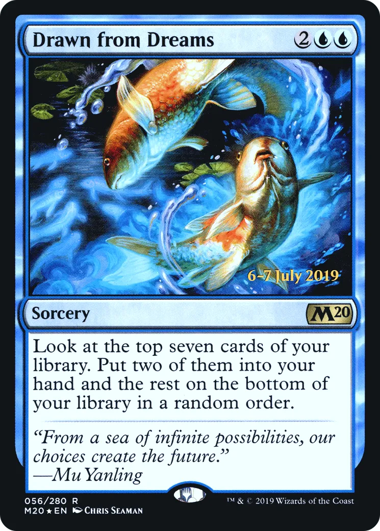 Issu des rêves — Core Set 2020 Promos — Magic: The Gathering