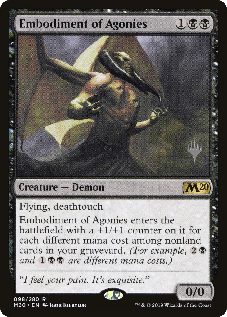 Incarnation des agonies — Core Set 2020 Promos — Magic: The Gathering