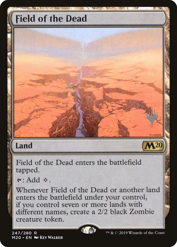 Champ des morts — Core Set 2020 Promos — Magic: The Gathering