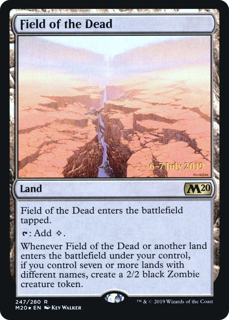 Champ des morts — Core Set 2020 Promos — Magic: The Gathering