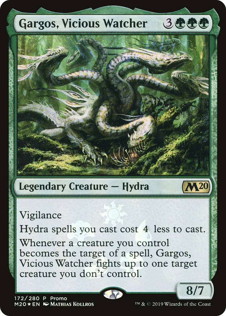 Gargos, Vicious Watcher — Core Set 2020 Promos — Magic: The Gathering