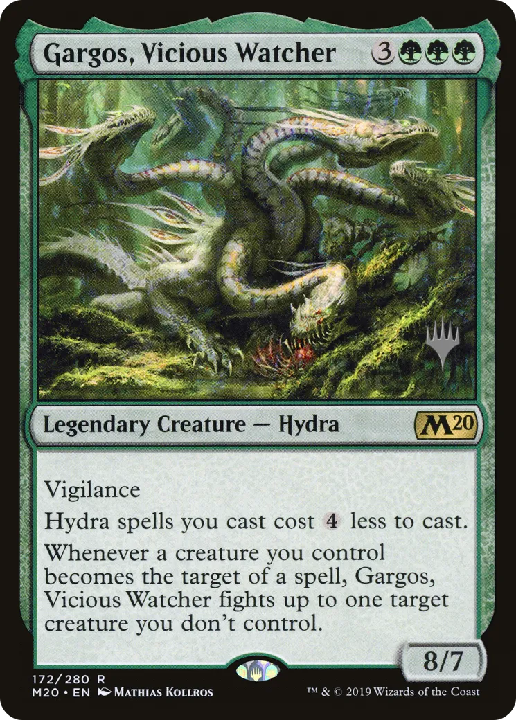 Gargos, Vicious Watcher — Core Set 2020 Promos — Magic: The Gathering