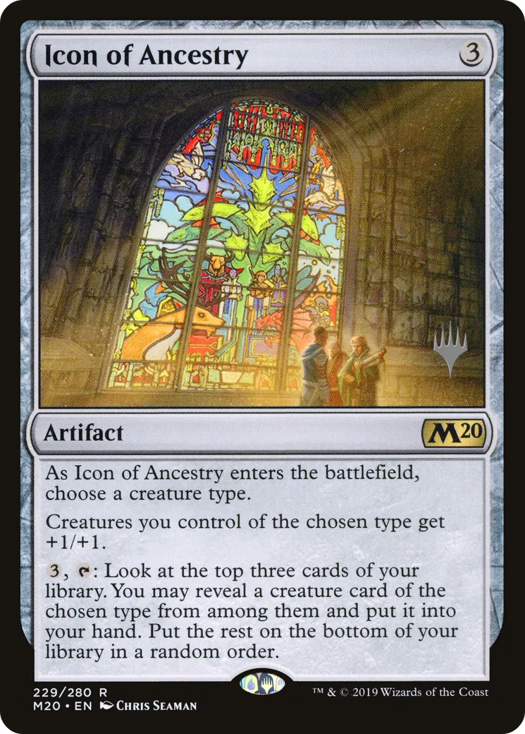 Icon of Ancestry — Core Set 2020 Promos — Magic: The Gathering