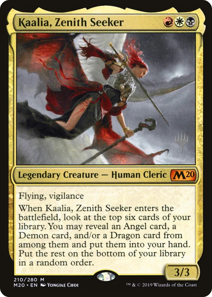 Kaalia, Zenith Seeker — Core Set 2020 Promos — Magic: The Gathering