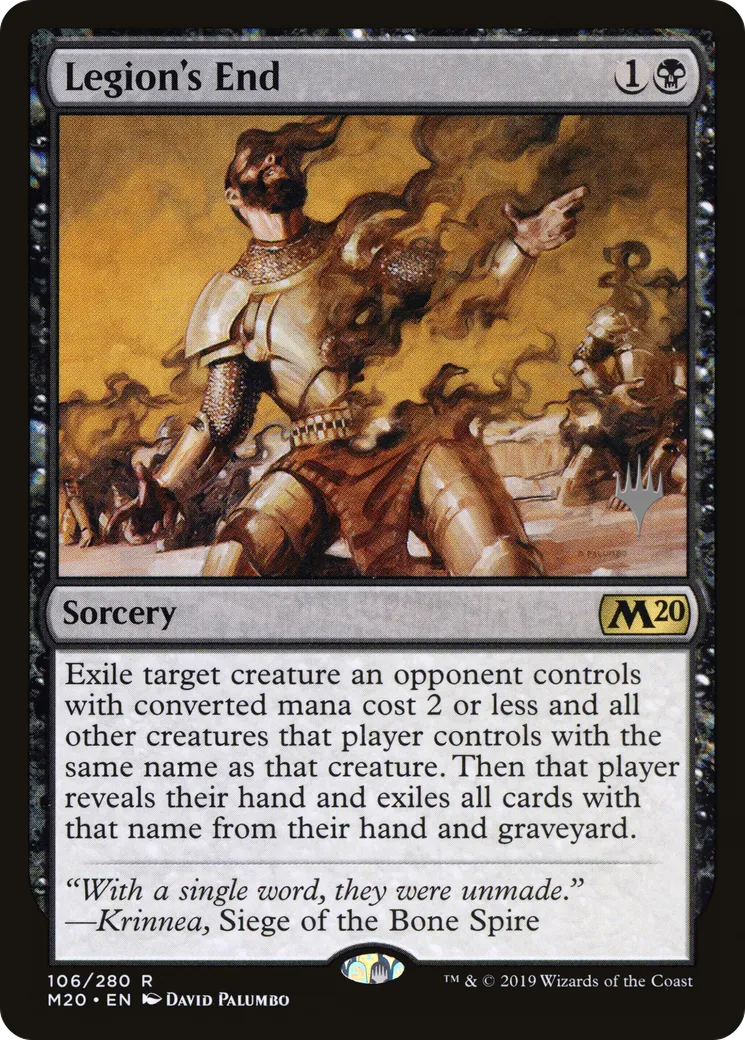 Fin de la légion — Core Set 2020 Promos — Magic: The Gathering