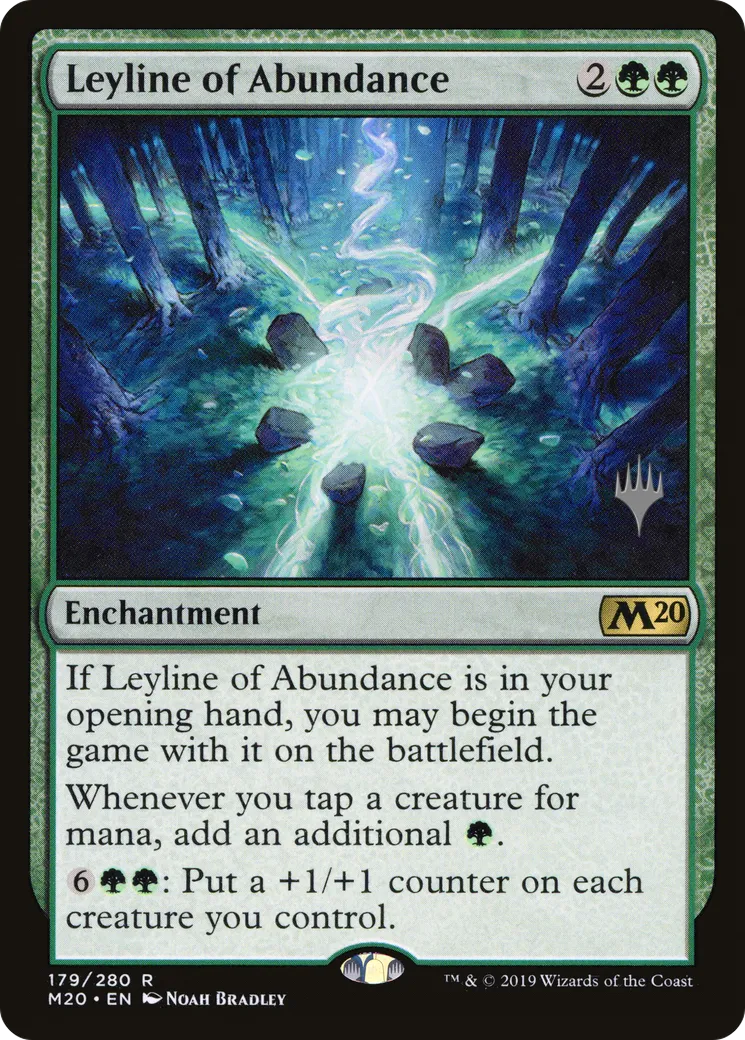 Ligne ley d'abondance — Core Set 2020 Promos — Magic: The Gathering