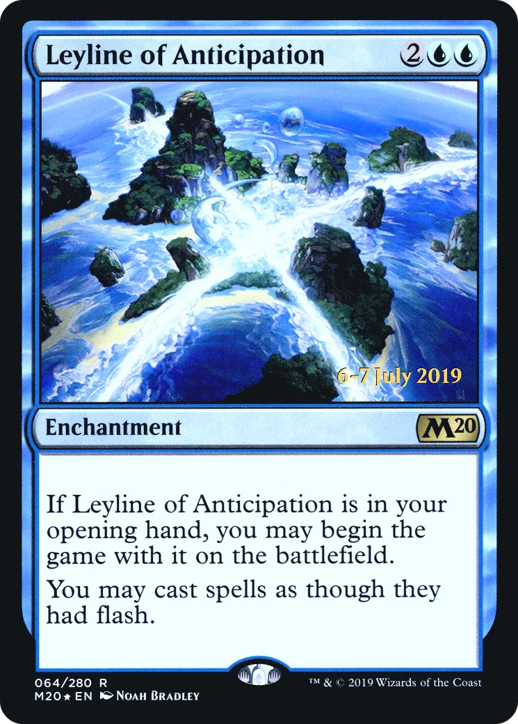 Ligne ley de prescience — Core Set 2020 Promos — Magic: The Gathering