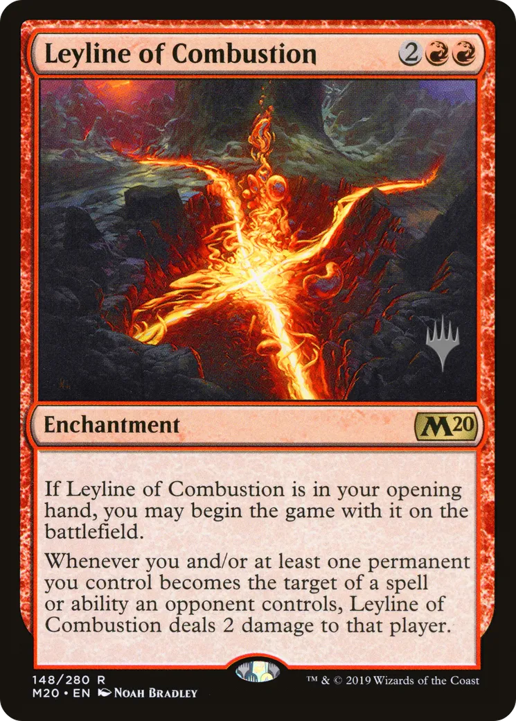 Ligne ley de combustion — Core Set 2020 Promos — Magic: The Gathering