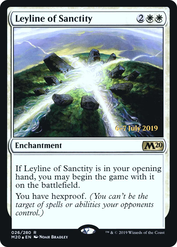 Ligne ley de vertu — Core Set 2020 Promos — Magic: The Gathering