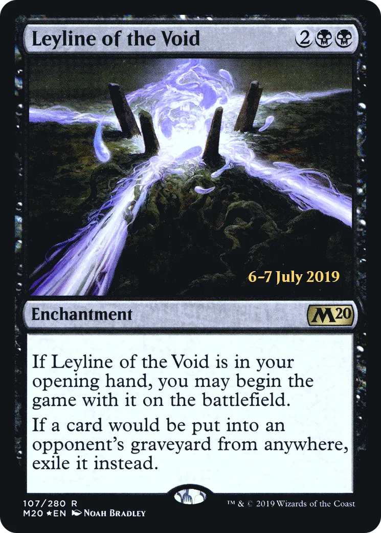 Ligne ley du vide — Core Set 2020 Promos — Magic: The Gathering