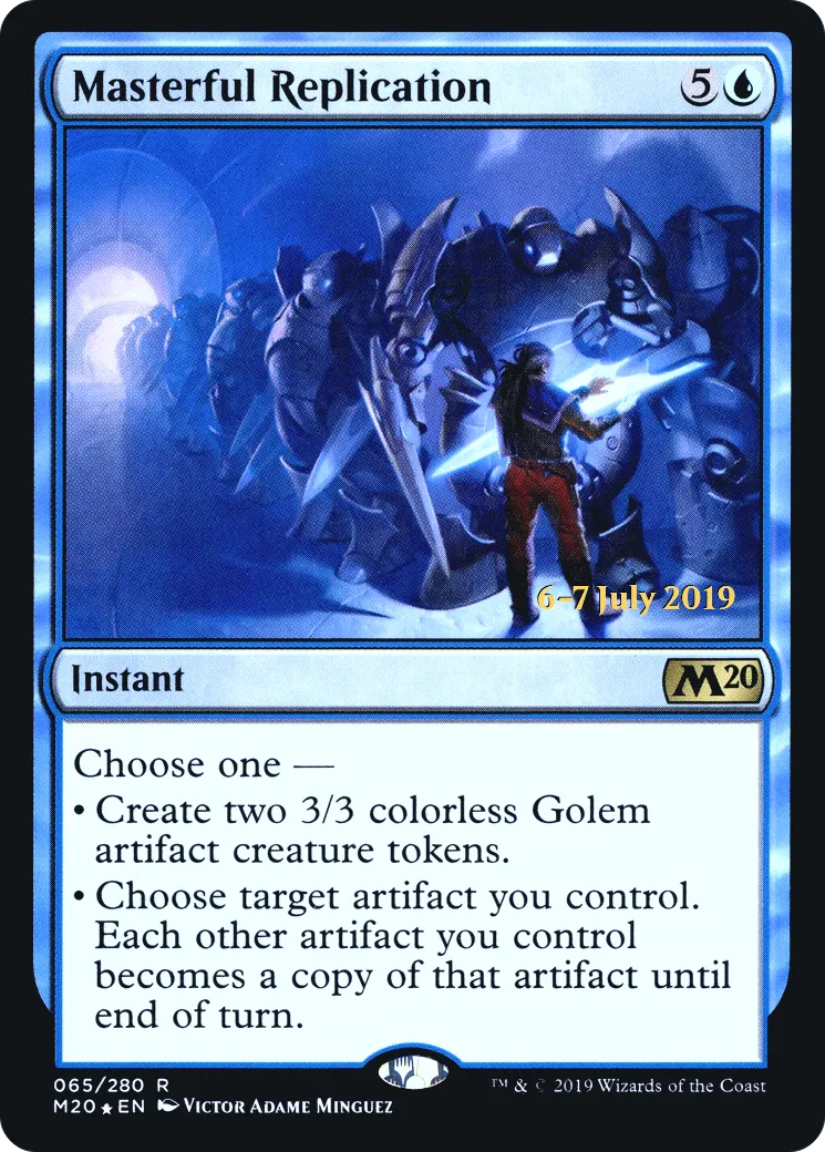 Masterful Replication from Core Set 2020 Promos - Magic: The Gathering