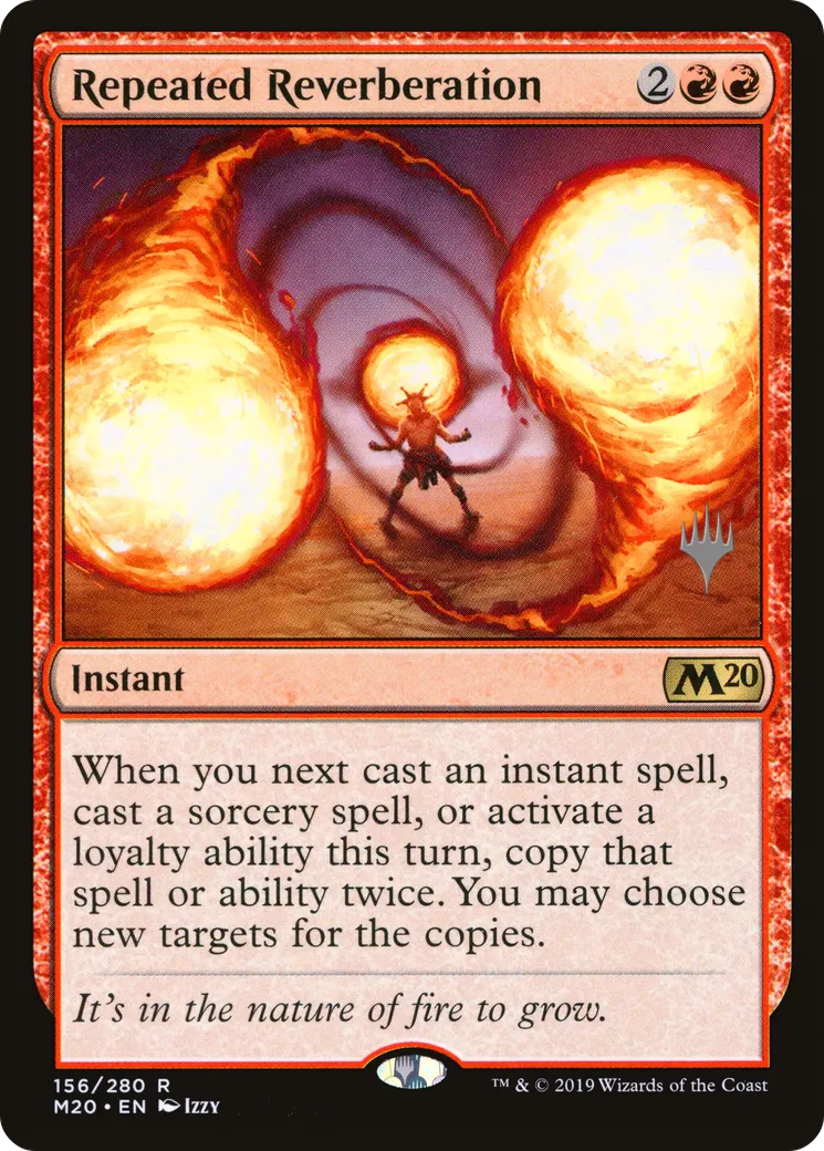 Repeated Reverberation — Core Set 2020 Promos — Magic: The Gathering