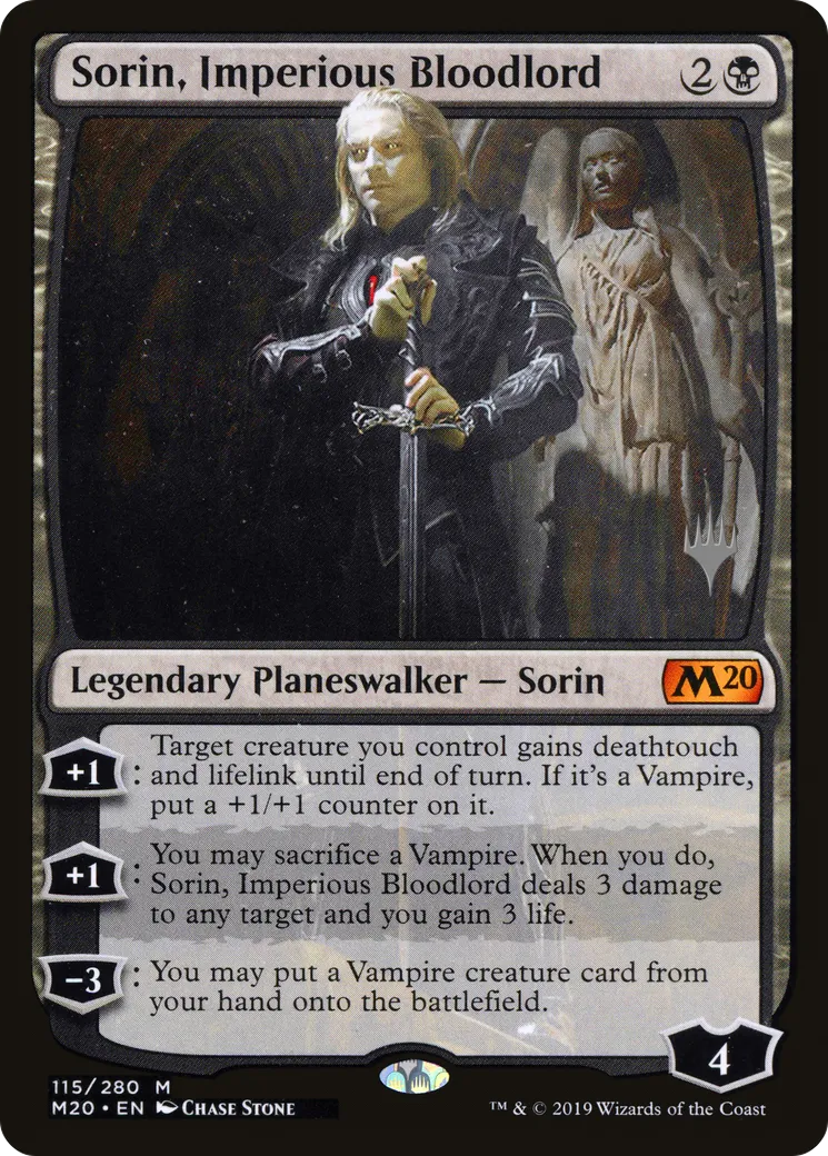 Sorin, Imperious Bloodlord from Core Set 2020 Promos - Magic: The Gathering