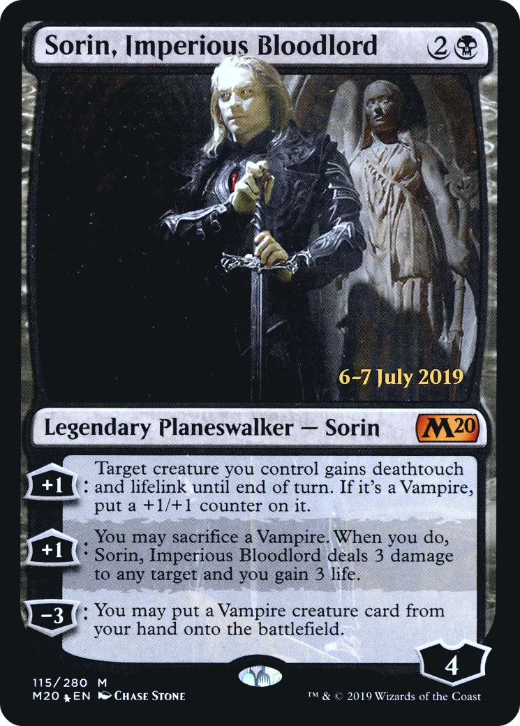 Sorin, Imperious Bloodlord — Core Set 2020 Promos — Magic: The Gathering