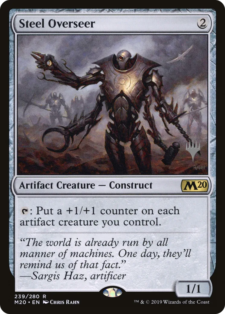 Steel Overseer — Core Set 2020 Promos — Magic: The Gathering