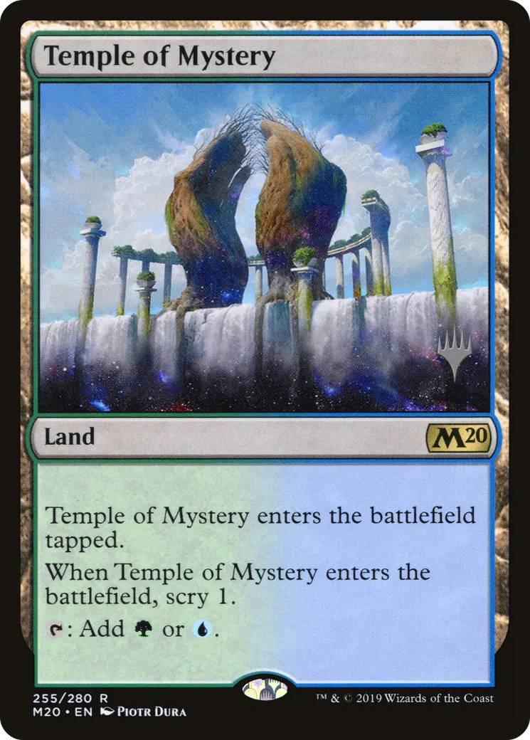 Temple du mystère — Core Set 2020 Promos — Magic: The Gathering