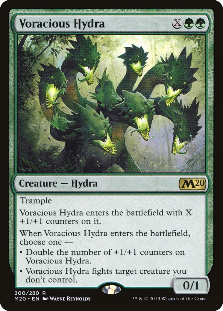 Voracious Hydra — Core Set 2020 Promos — Magic: The Gathering