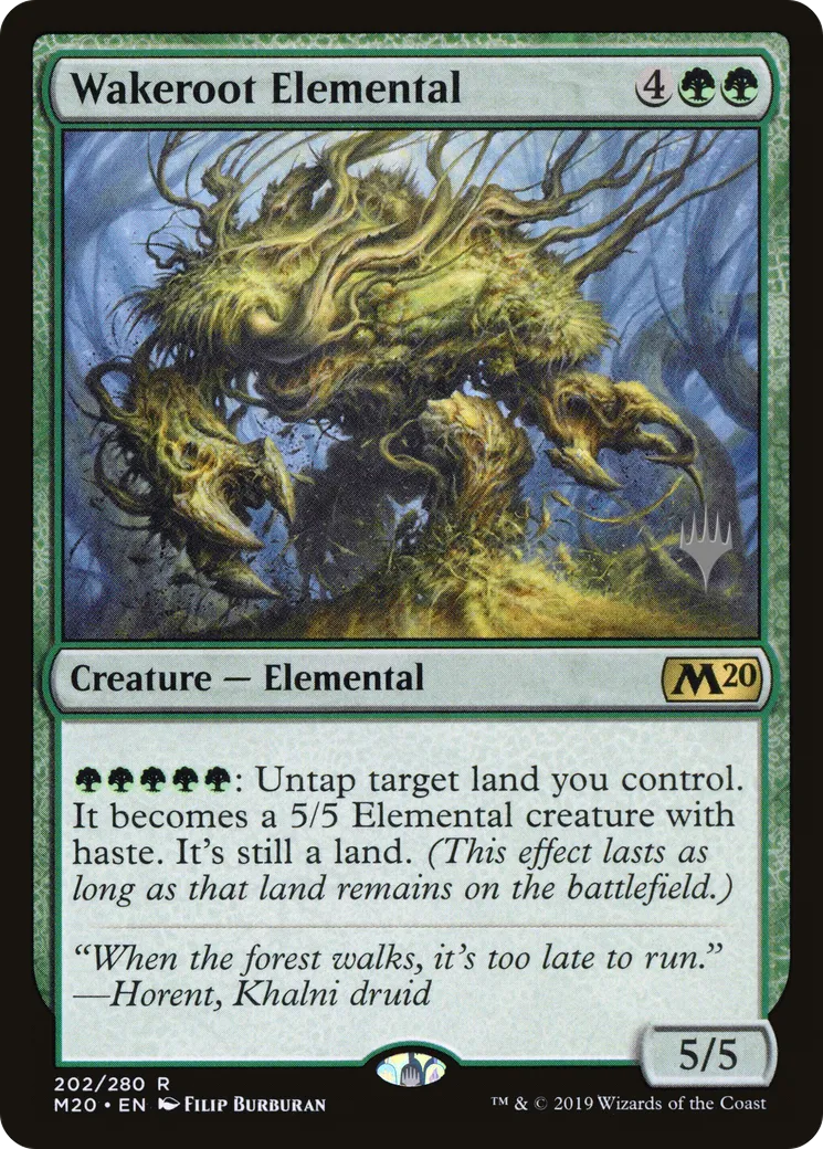 Élémental souchevie — Core Set 2020 Promos — Magic: The Gathering