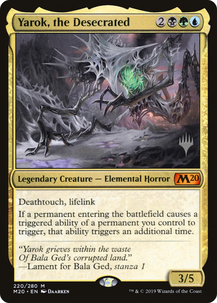 Yarok, the Desecrated — Core Set 2020 Promos — Magic: The Gathering