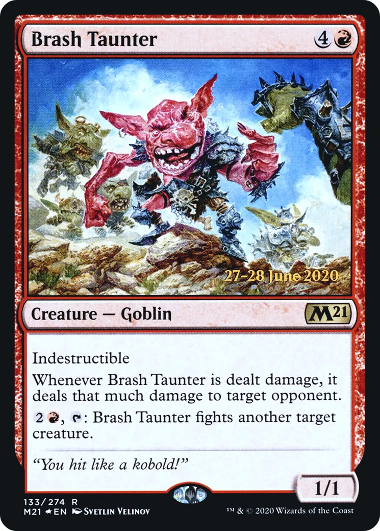 Taquineur effronté — Core Set 2021 Promos — Magic: The Gathering
