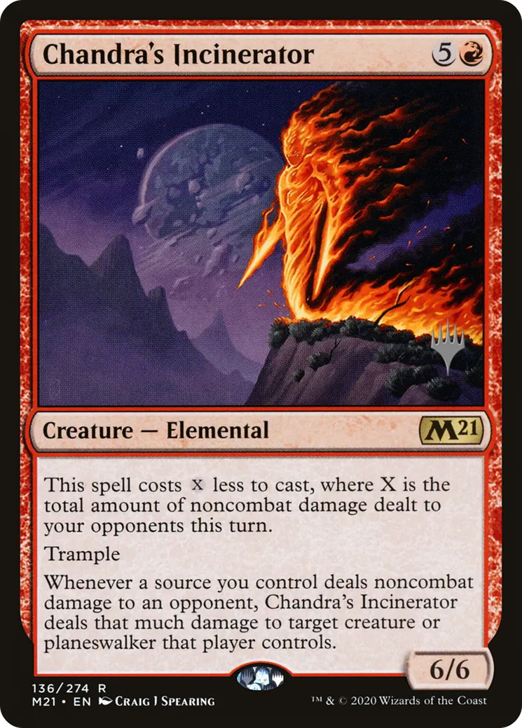 Chandra's Incinerator — Core Set 2021 Promos — Magic: The Gathering