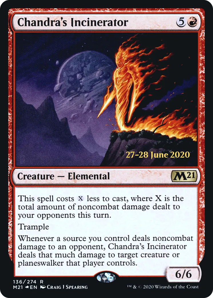 Chandra's Incinerator — Core Set 2021 Promos — Magic: The Gathering