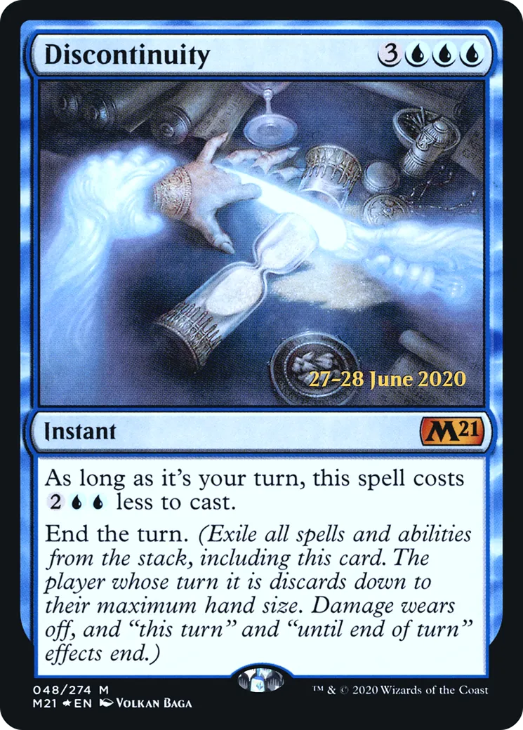 Discontinuité from Core Set 2021 Promos - Magic: The Gathering