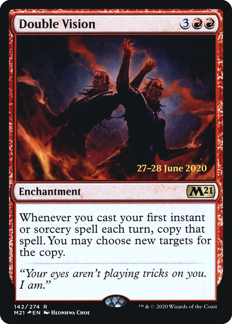 Double vision — Core Set 2021 Promos — Magic: The Gathering