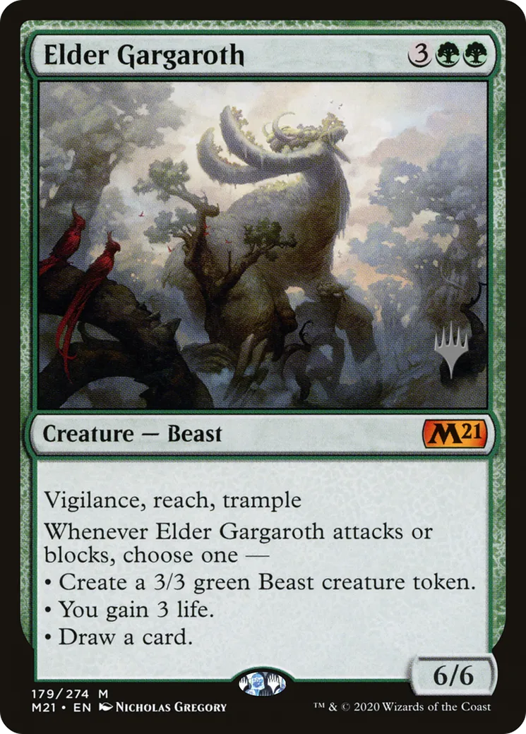 Elder Gargaroth — Core Set 2021 Promos — Magic: The Gathering