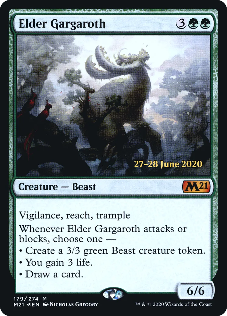 Ancêtre gargaroth — Core Set 2021 Promos — Magic: The Gathering