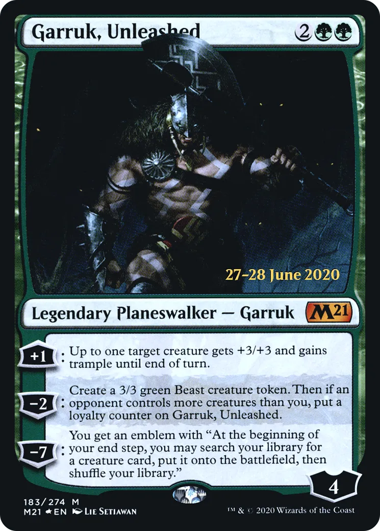 Garruk, libéré from Core Set 2021 Promos - Magic: The Gathering