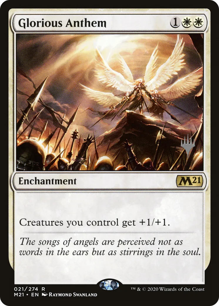 Antienne glorieuse — Core Set 2021 Promos — Magic: The Gathering