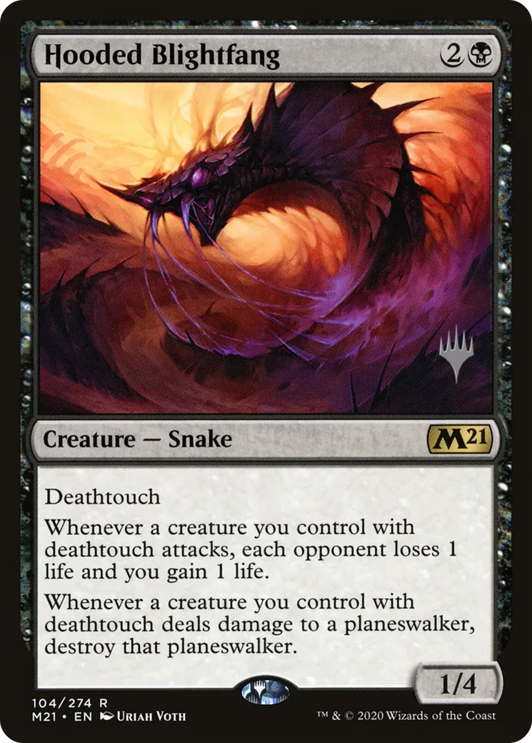 Pestecroc cagoulard — Core Set 2021 Promos — Magic: The Gathering