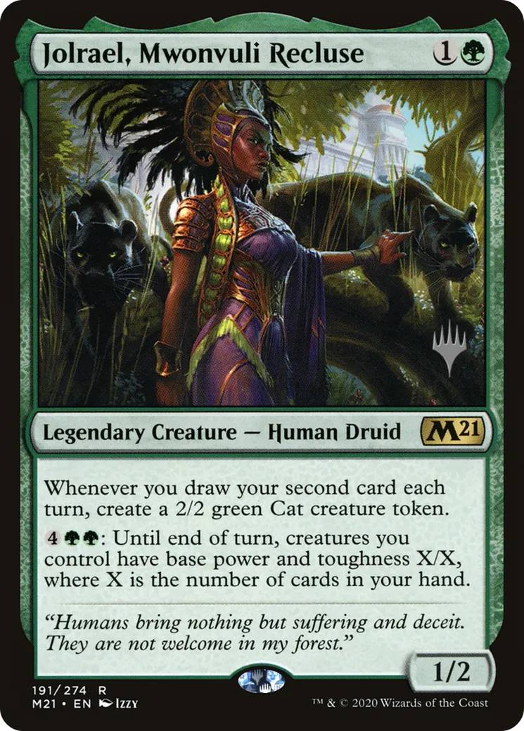 Jolraël, recluse de la Mwônvouli — Core Set 2021 Promos — Magic: The Gathering