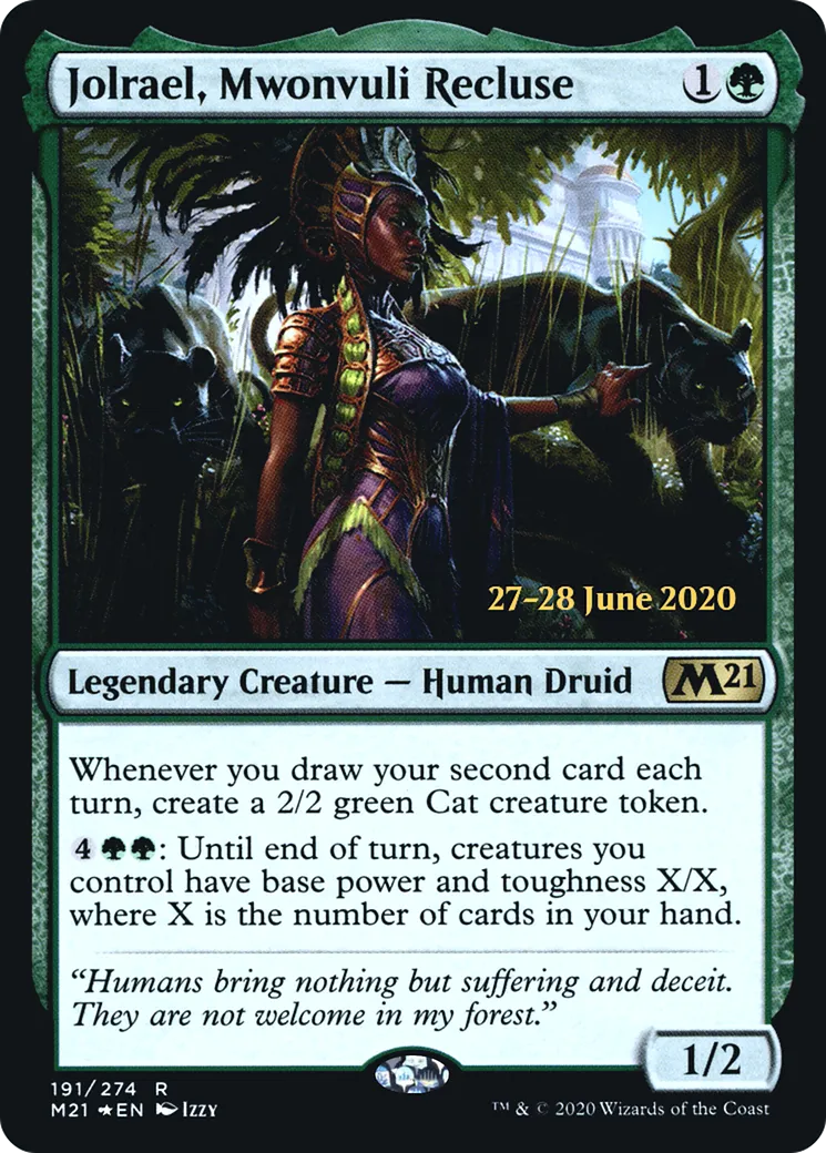 Jolrael, Mwonvuli Recluse from Core Set 2021 Promos - Magic: The Gathering