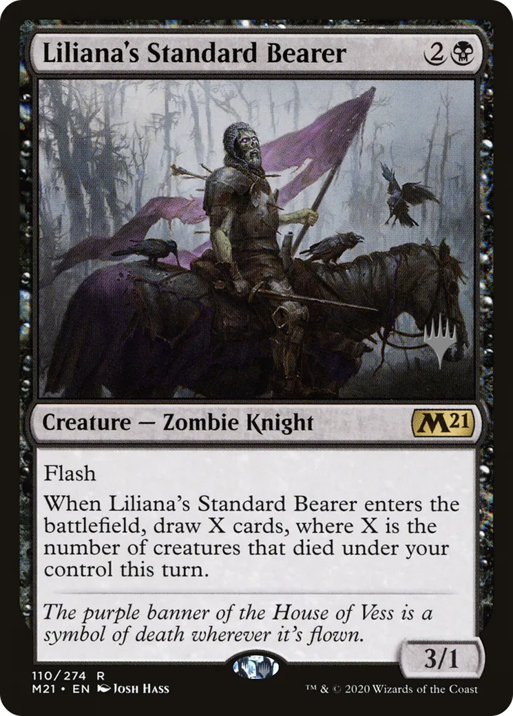 Liliana's Standard Bearer — Core Set 2021 Promos — Magic: The Gathering