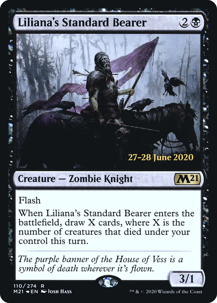 Liliana's Standard Bearer — Core Set 2021 Promos — Magic: The Gathering