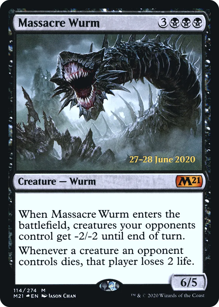 Guivre du massacre from Core Set 2021 Promos - Magic: The Gathering